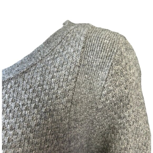 Club Monaco Cashmere/Wool/Leather Blend Knit Sweater Dress Size Small Petite - Picture 6 of 9